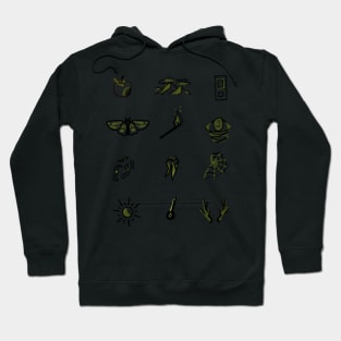 Magnus Archives fears / entities green Hoodie